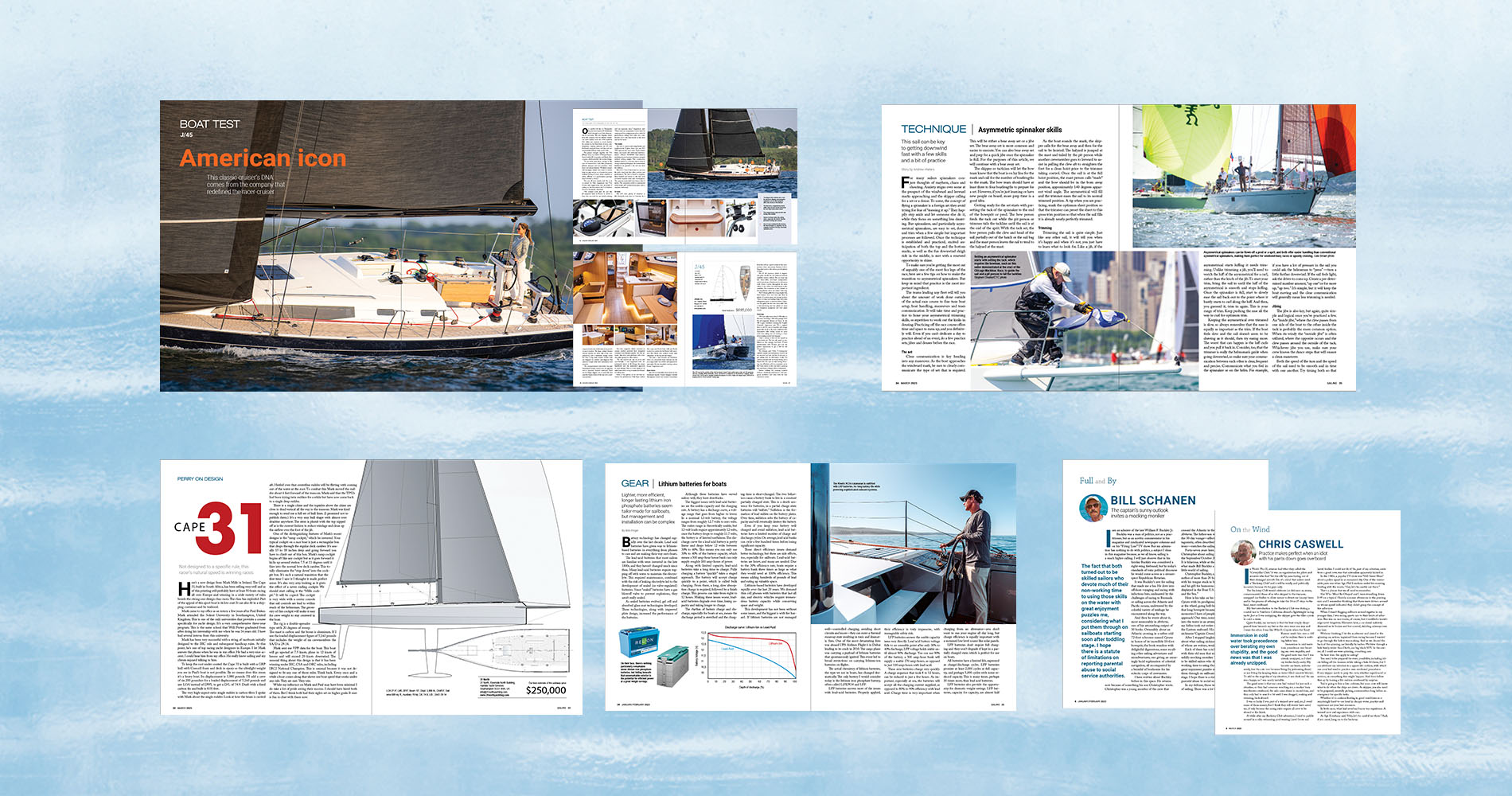 Beautiful features, Boat Test, Perry on Design, Gear reviews, How-to and more